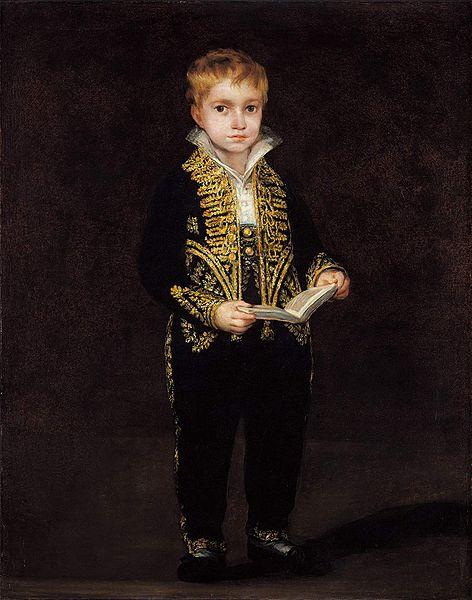 Francisco de Goya Portrait of Victor Guye oil painting image
